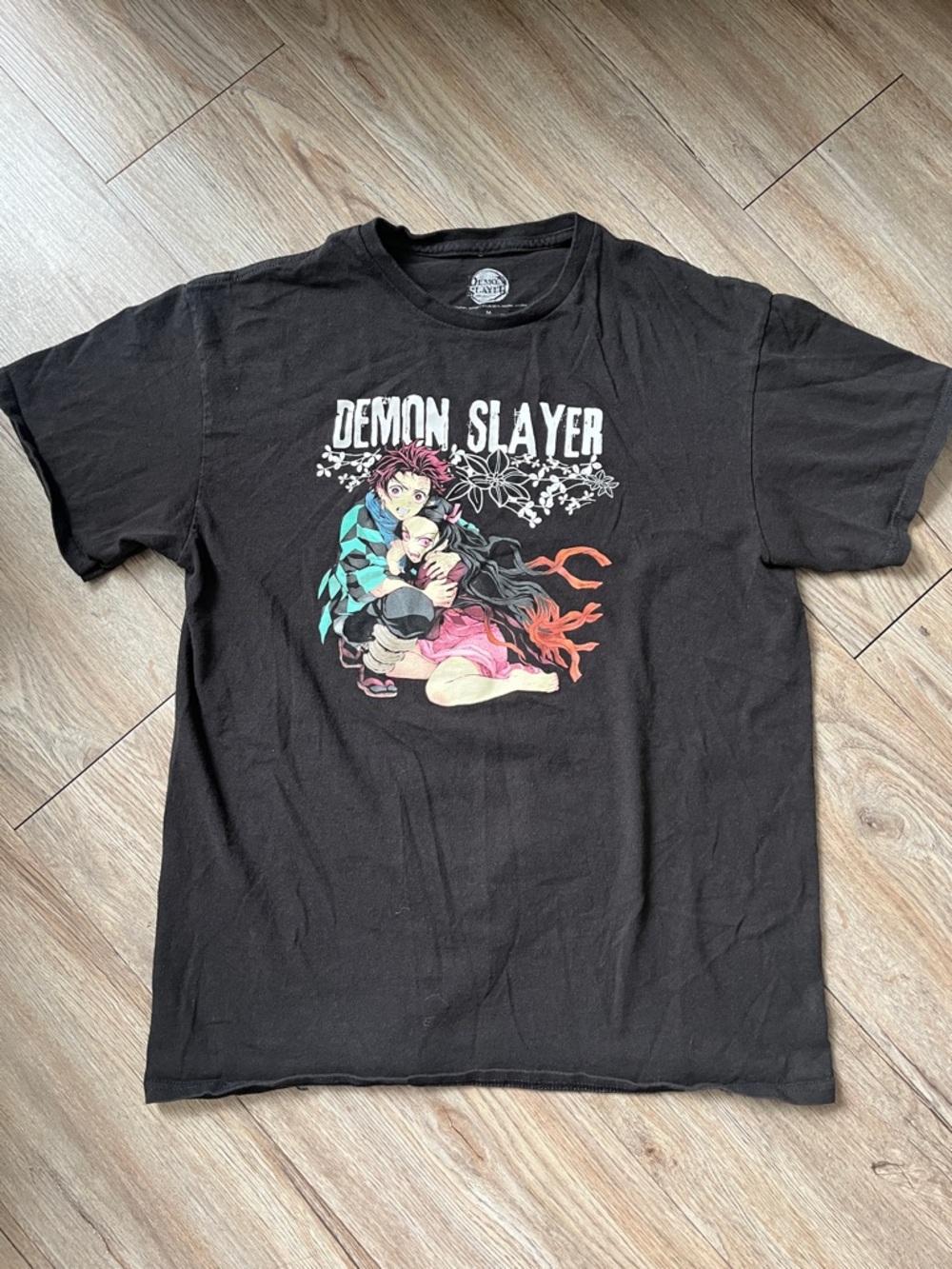 Demon Slayer Graphic Short Sleeve Tee - Black